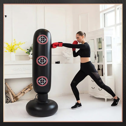 Inflatable Punching Bag – Beginner Cardio & Stress Relief at Home