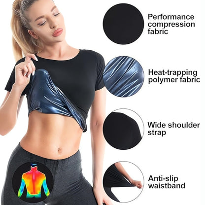 Sauna Sweat Workout Top – Maximize Your Sweat During Home Workouts