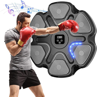 Smart Music Boxing Machine – Fun Cardio & Reflex Training for Beginners